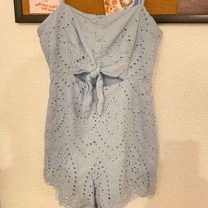 Light Blue Lulus Romper (small)